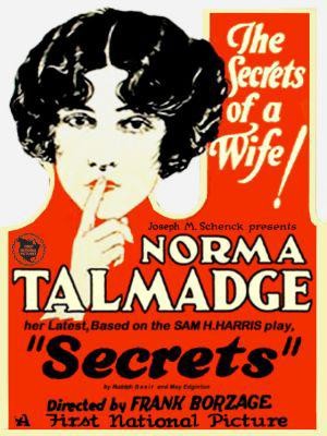 Secrets (1924) afişi Secrets (1924) afişi