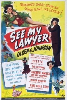 See My Lawyer (1945) afişi