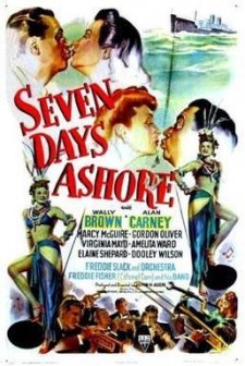 Seven Days Ashore (1944) afişi