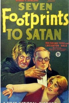 Seven Footprints To Satan (1929) afişi