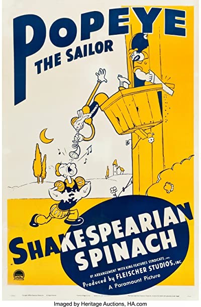 Shakespearian Spinach (1940) afişi Shakespearian Spinach (1940) afişi