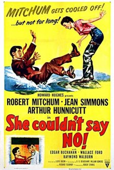 She Couldn't Say No (1953) afişi