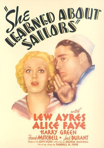 She Learned About Sailors (1934) afişi She Learned About Sailors (1934) afişi