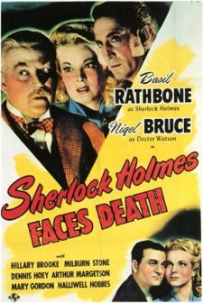 Sherlock Holmes Faces Death (1943) afişi