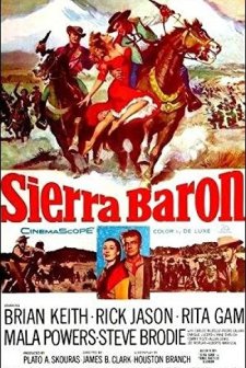 Sierra Baron (1958) afişi