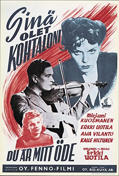 Sinä Olet Kohtaloni (1945) afişi Sinä Olet Kohtaloni (1945) afişi