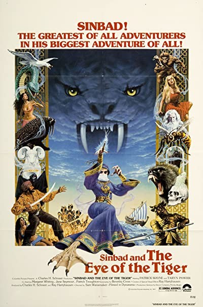 Sinbad ve Kaplanın Gözü (1977) afişi Sinbad ve Kaplanın Gözü (1977) afişi