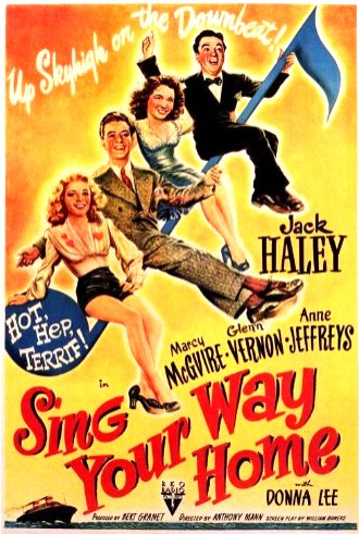 Sing Your Way Home (1945) afişi Sing Your Way Home (1945) afişi