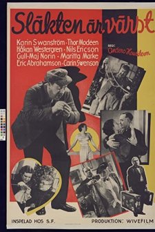 Släkten är Värst (1936) afişi