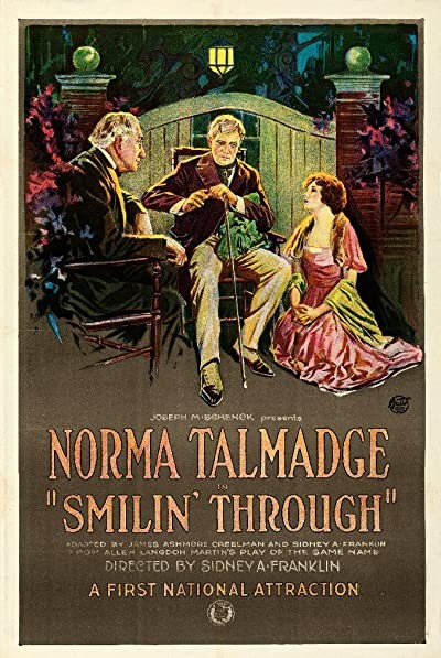 Smilin' Through (1922) afişi Smilin' Through (1922) afişi