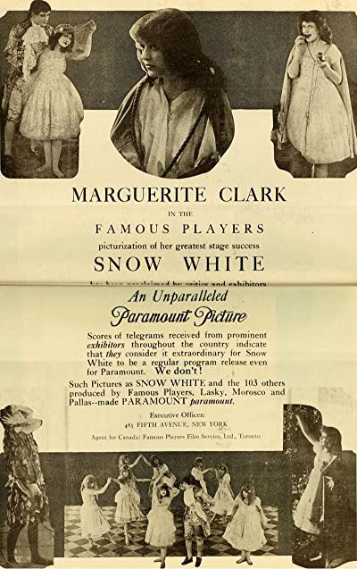 Snow White (1916) afişi Snow White (1916) afişi