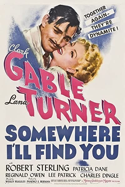 Somewhere I'll Find You (1942) afişi Somewhere I'll Find You (1942) afişi
