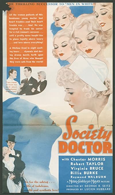 Sosyete Doktoru (1935) afişi Sosyete Doktoru (1935) afişi