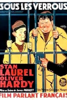 Sous Les Verrous (1931) afişi