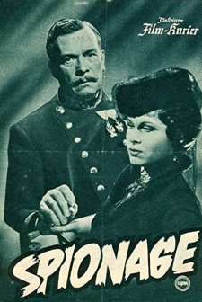 Spionage (1955) afişi