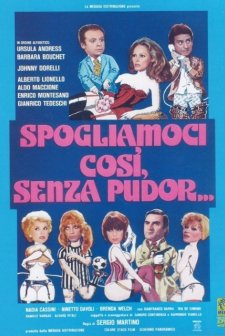 Spogliamoci Così Senza Pudor (1976) afişi