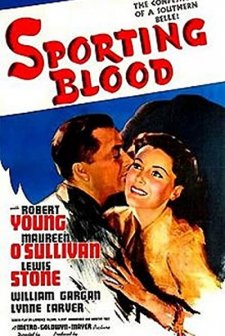 Sporting Blood (1940) afişi