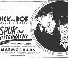 Spuk Um Mitternacht (1930) afişi