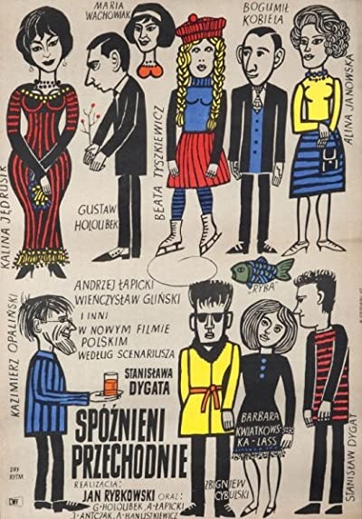 Spóznieni Przechodnie (1962) afişi Spóznieni Przechodnie (1962) afişi