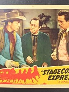 Stagecoach Express (1942) afişi