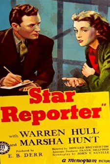 Star Reporter (1939) afişi