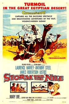 Storm Over The Nile (1955) afişi