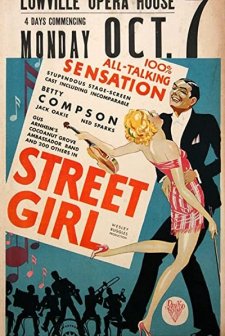 Street Girl (1929) afişi