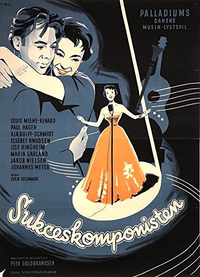 Sukceskomponisten (1954) afişi Sukceskomponisten (1954) afişi