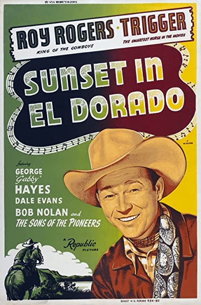 Sunset In El Dorado (1945) afişi Sunset In El Dorado (1945) afişi