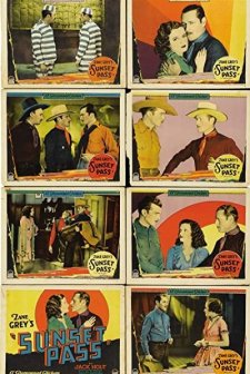 Sunset Pass (1929) afişi