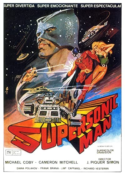 Supersonic Man (1979) afişi Supersonic Man (1979) afişi