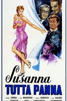 Susanna Tutta Panna (1957) afişi