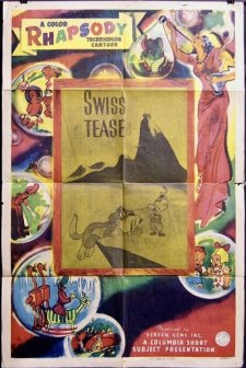 Swiss Tease (1947) afişi