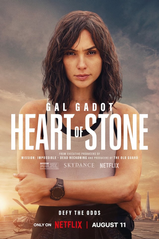 Heart of Stone (2023) afişi Heart of Stone (2023) afişi