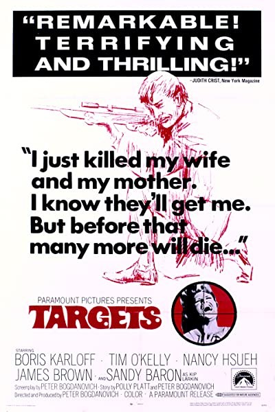 Targets (1968) afişi Targets (1968) afişi