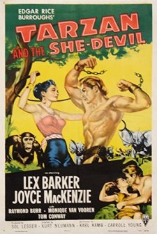 Tarzan And The She-devil (1953) afişi