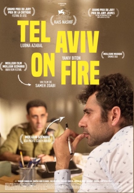 Tel Aviv on Fire (2018) afişi Tel Aviv on Fire (2018) afişi