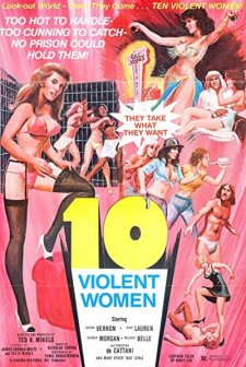 Ten Violent Women (1982) afişi