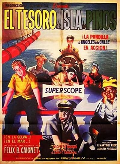 Tesoro De ısla De Pinos (1956) afişi Tesoro De ısla De Pinos (1956) afişi