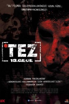 Tez: 13. Gece (2018) afişi