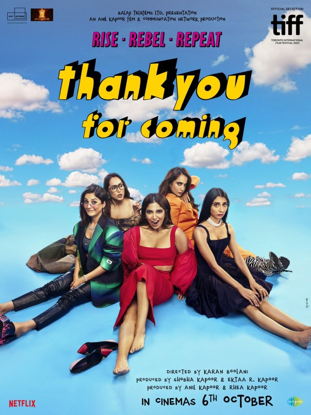 Thank You for Coming (2023) afişi Thank You for Coming (2023) afişi