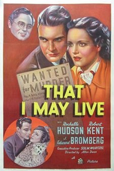 That ı May Live (1937) afişi