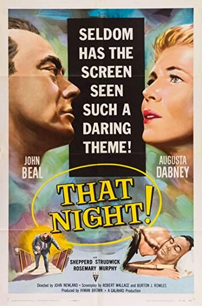 That Night! (1957) afişi That Night! (1957) afişi
