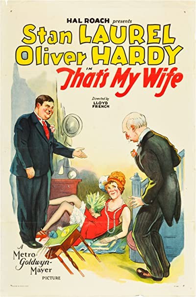 That's My Wife (1929) afişi That's My Wife (1929) afişi