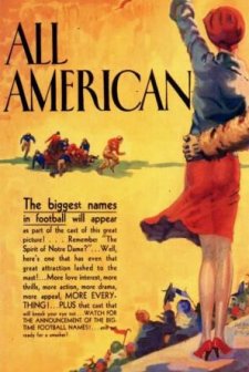 The All-american (1932) afişi