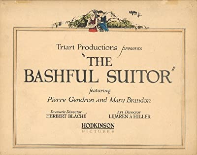 The Bashful Suitor (1921) afişi The Bashful Suitor (1921) afişi