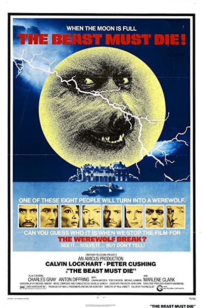 The Beast Must Die (1974) afişi The Beast Must Die (1974) afişi