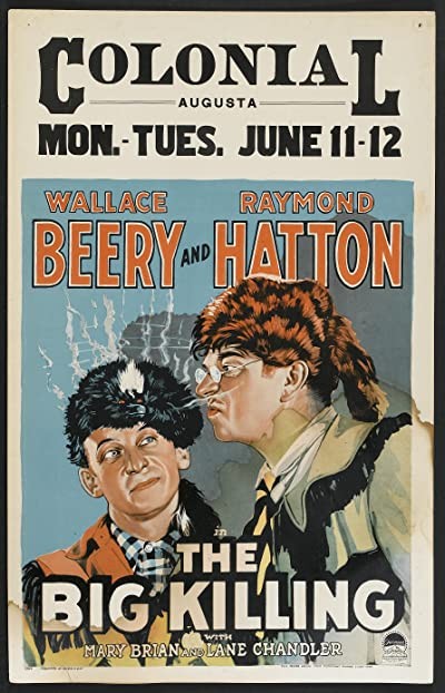 The Big Killing (1928) afişi The Big Killing (1928) afişi