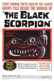 The Black Scorpion (1957) afişi