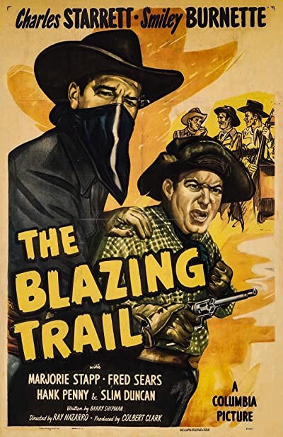 The Blazing Trail (1949) afişi The Blazing Trail (1949) afişi